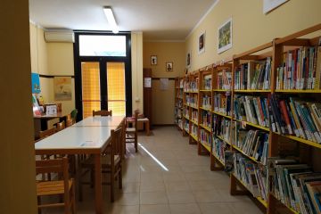 La biblioteca dei ragazzi.